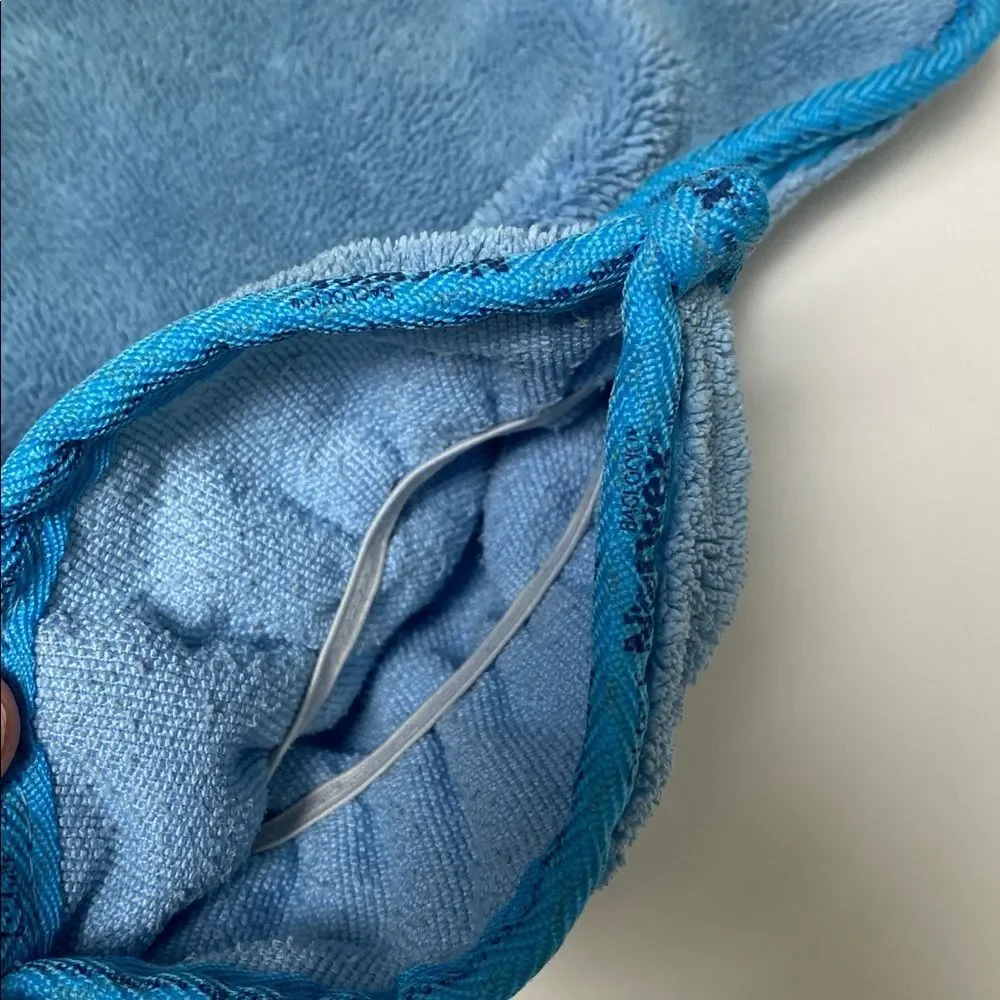 Norwex Blue Cleaning Mitt | Reusable Microfiber Dusting & Cleaning Glove